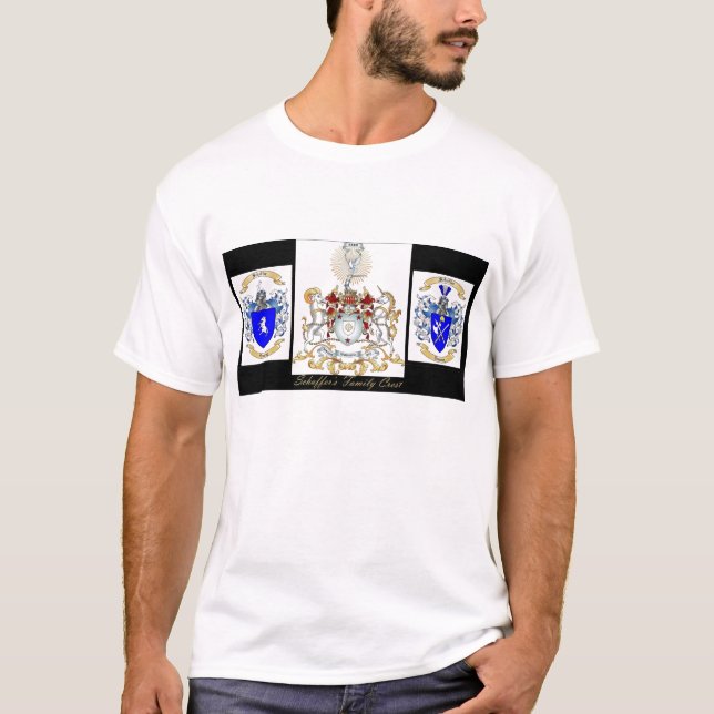 Schaffer Family Crest Page T-Shirt (Front)