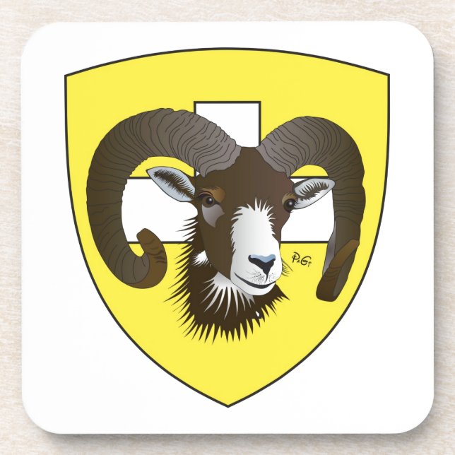 Schaffhausen Schweiz Kork-Untersetzer Coaster (Front)