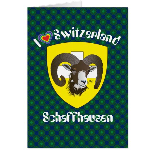 Schaffhausen Schweiz Suisse Svizzera Grusskarte (Front)