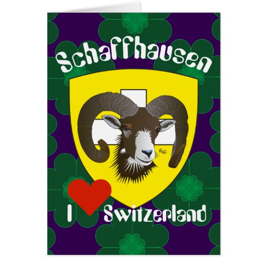 Schaffhausen Schweiz Suisse Svizzera Grusskarte (Front)