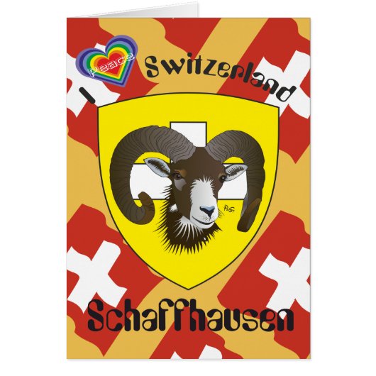 Schaffhausen Schweiz Suisse Svizzera Grusskarte (Front)