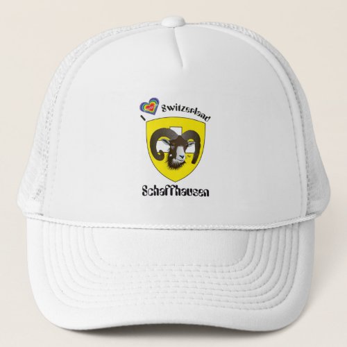 Schaffhausen Schweiz Suisse Svizzera Mtze Trucker Hat