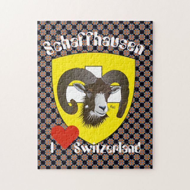Schaffhausen Schweiz Suisse Svizzera Puzzles (Vertical)