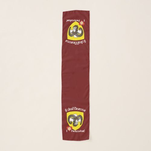 Schaffhausen Schweiz Suisse Svizzera Svizra Schal Scarf