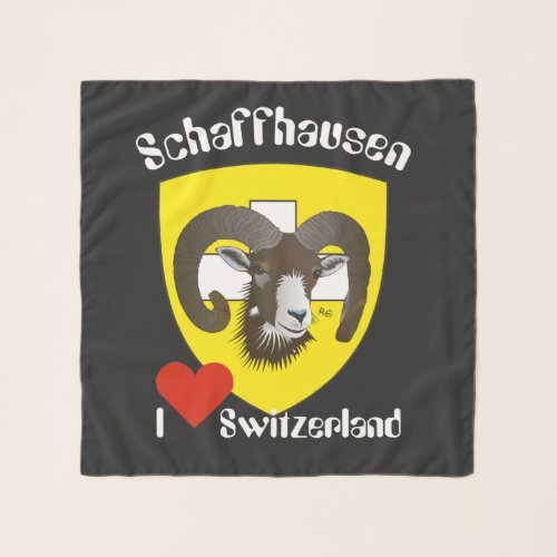 Schaffhausen Schweiz Suisse Svizzera Svizra Schal Scarf