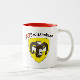 Schaffhausen Schweiz Suisse Svizzera Tasse Two-Tone Coffee Mug