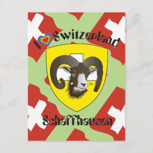 Schaffhausen Switzerland postcard
