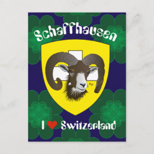 Schaffhausen Switzerland postcard