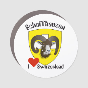Schaffhausen - Switzerland - Suisse - Svizzera Car Magnet