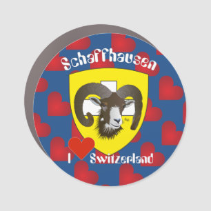 Schaffhausen - Switzerland - Suisse - Svizzera Car Magnet