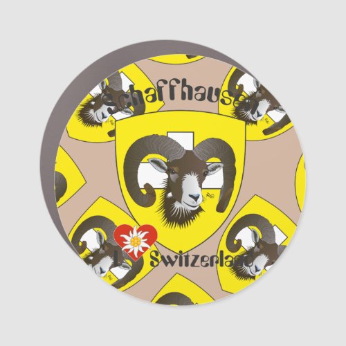 Schaffhausen _ Switzerland _ Suisse _ Svizzera Car Magnet