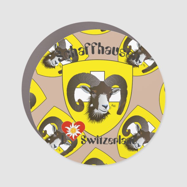 Schaffhausen - Switzerland - Suisse - Svizzera Car Magnet (Front)