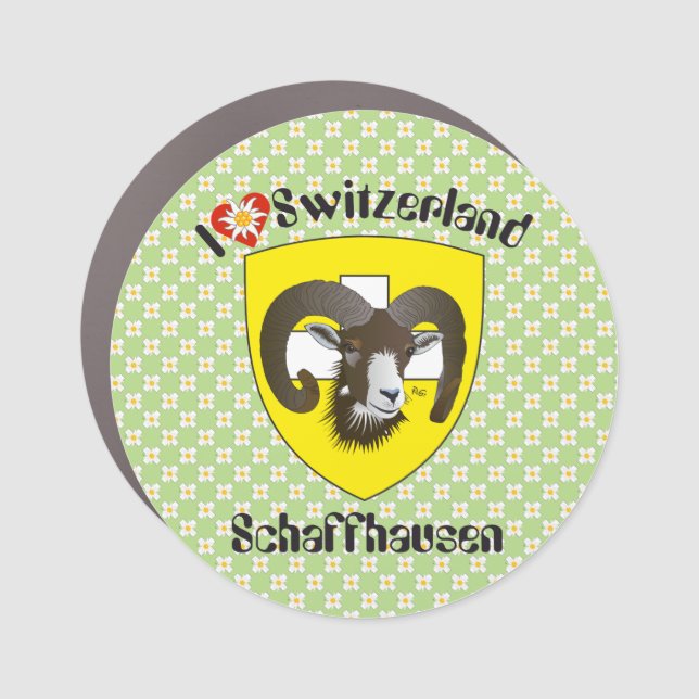 Schaffhausen - Switzerland - Suisse - Svizzera Car Magnet (Front)