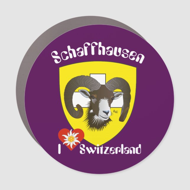 Schaffhausen - Switzerland - Suisse - Svizzera Car Magnet (Front)