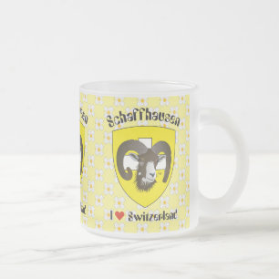 Schaffhausen - Switzerland - Suisse - Svizzera Frosted Glass Coffee Mug