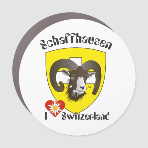 Schaffhausen Switzerland Suisse Svizzera Magnete Car Magnet
