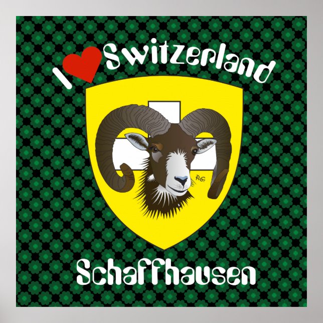 Schaffhausen - Switzerland - Suisse - Svizzera Pos Poster (Front)