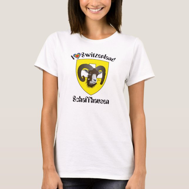 Schaffhausen Switzerland Suisse Svizzera T-Shirt (Front)