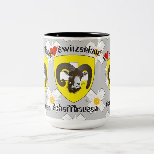 Schaffhausen _ Switzerland _ Suisse _ Svizzera Two_Tone Coffee Mug