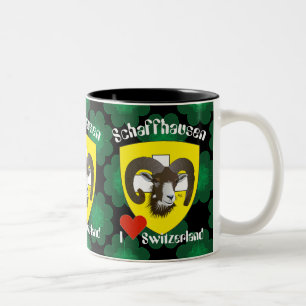 Schaffhausen - Switzerland - Suisse - Svizzera Two-Tone Coffee Mug