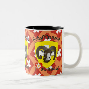 Schaffhausen - Switzerland - Suisse - Svizzera Two-Tone Coffee Mug