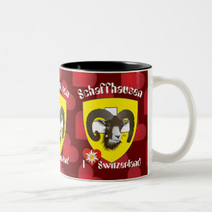 Schaffhausen - Switzerland - Suisse - Svizzera Two-Tone Coffee Mug