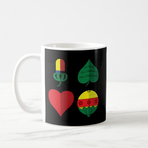 Schafkopf Card Game Colours Of The Bavarian Leaf Coffee Mug