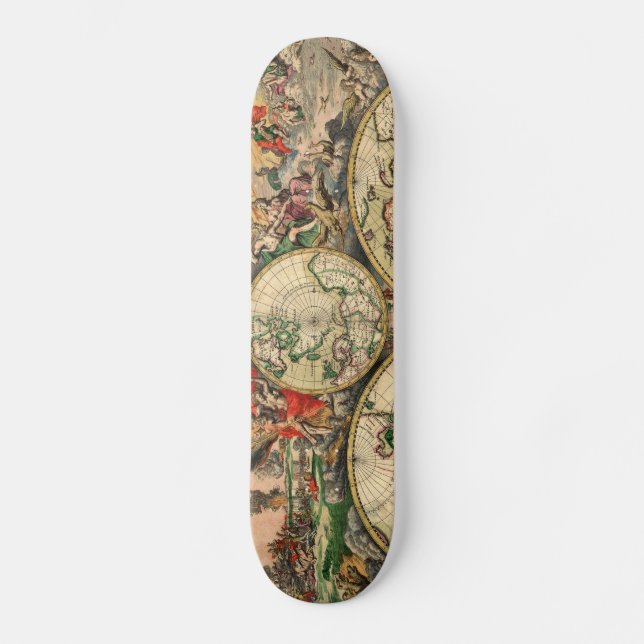 Schagen World (1/3 - Top) Skateboard (Front)