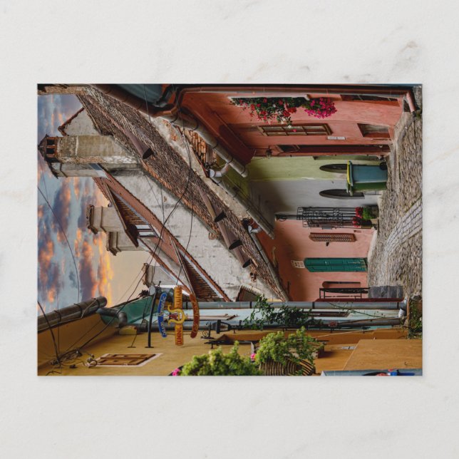 Schäßburg Postcard (Front)