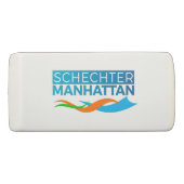 Schechter Manhattan Eraser (Back)