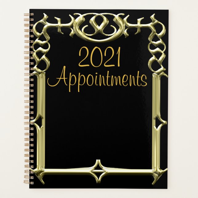 Schedule / Appointment Book Planner (Front)