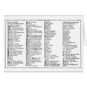 Scheele's Alchemical symbols (Front Horizontal)