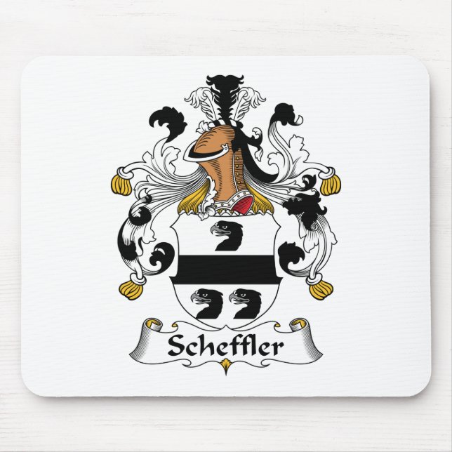 Scheffler Family Crest Mouse Pad (Front)