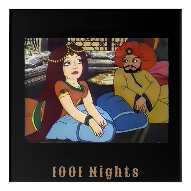 Scheherazade One Thousand and One Arabian Nights Acrylic Print (Front)