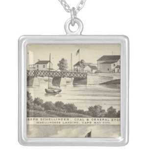 Schellinger Store and Ocean House Silver Plated Necklace
