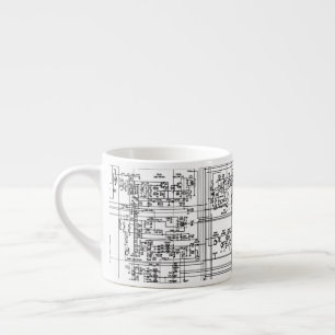 Schematic Circuit Computer Hardware Engineer Espresso Cup
