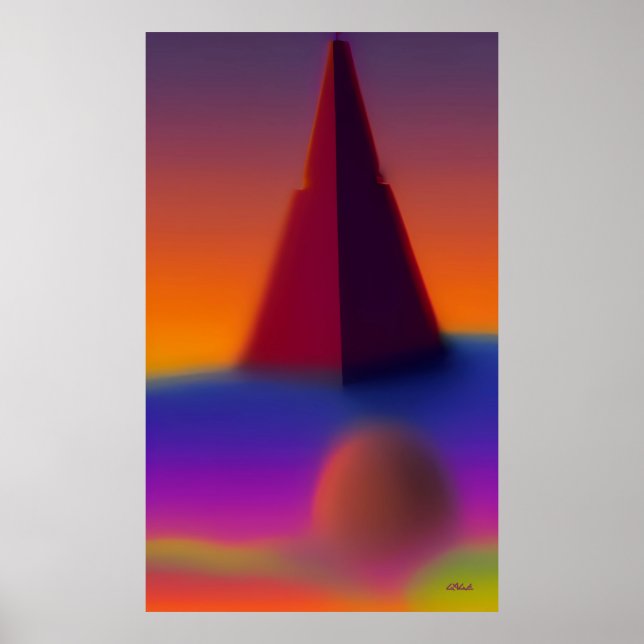 Scheming a Pyramid Dream Poster (Front)