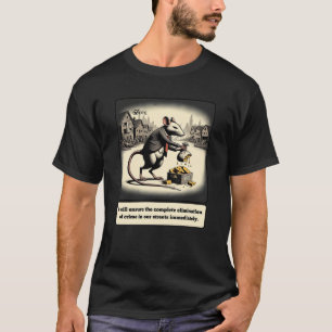 Scheming Tails: The Conniving Rat Politician T-Shirt
