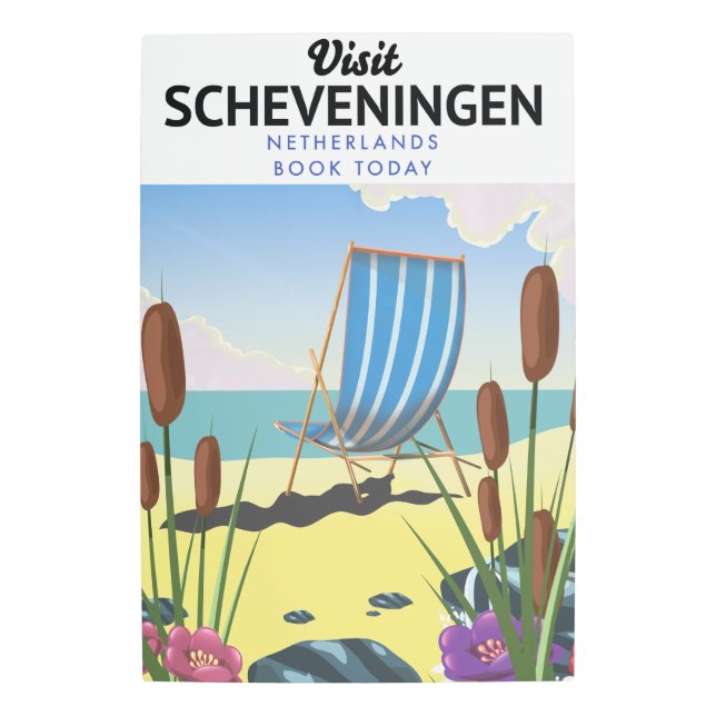 Scheveningen Netherlands beach poster (Front)