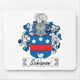 Schiavoni Family Crest Mouse Pad
