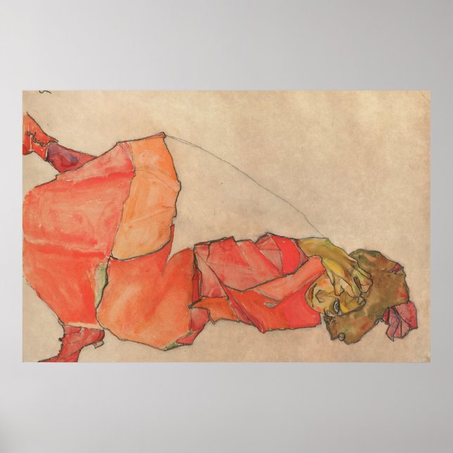 Schiele Art Poster (Front)
