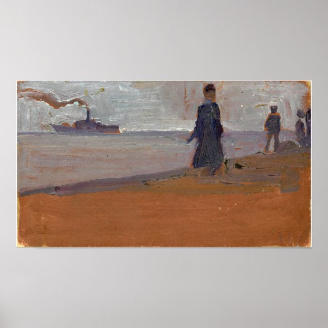 Schiele - Beach Poster (Front)