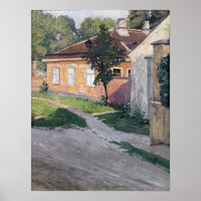 Schiele - House In Hutteldorf Poster (Front)