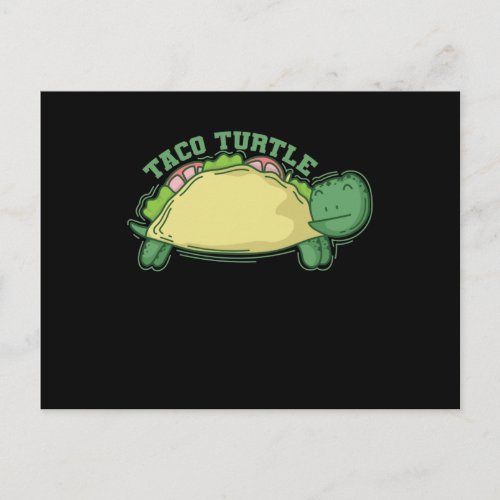 Schildkrte Taco Turtle Postcard