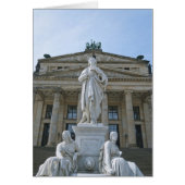 Schiller Statue in Berlin (Front)