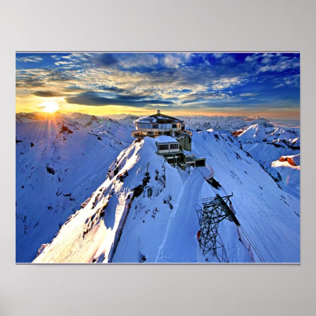 Schilthorn Summit Poster (Front)