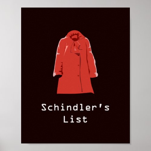 Schindlers List Poster