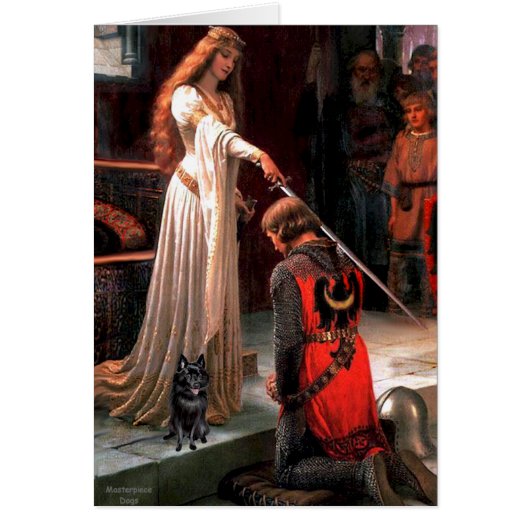 Schipperke 4 - The Accolade Cards (Front)