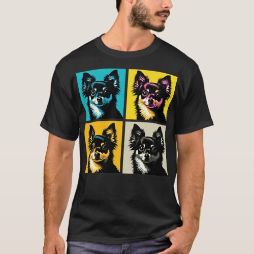 Schipperke Art Dog Lovers T_Shirt