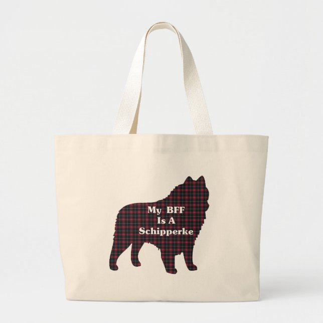 Schipperke BFF Gifts Large Tote Bag